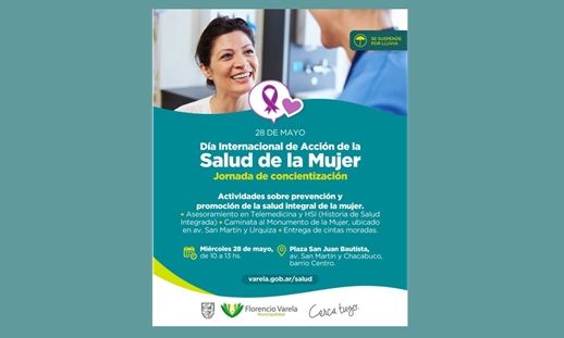 F. Varela - Día Internacional de la Acción por la Salud de las Mujeres